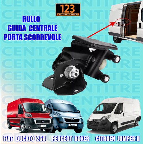 Rullo guida centrale porta